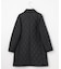 【WEB限定カラーあり】コンパクトタフタキルティング ステンカラー ロング コート