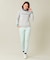 【WOMEN】ロゴニット 着回しOK 動きやすさ◎ 厚すぎないからロングシーズン着用できる