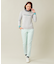 【WOMEN】ロゴニット 着回しOK 動きやすさ◎ 厚すぎないからロングシーズン着用できる
