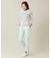 【WOMEN】ロゴニット 着回しOK 動きやすさ◎ 厚すぎないからロングシーズン着用できる