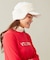 【WOMEN】ロゴニット 着回しOK 動きやすさ◎ 厚すぎないからロングシーズン着用できる
