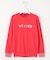 【WOMEN】ロゴニット 着回しOK 動きやすさ◎ 厚すぎないからロングシーズン着用できる