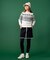 【WOMEN】【ウォッシャブル】ノルディック柄裏付き ニット