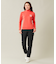 冬の暖か名品トップス【WOMEN】ストレッチ 裏フリース