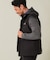 【MEN】【防風/撥水/ストレッチ】【袖取り外しで2WAY】キルティング ブルゾン