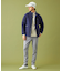 【MEN】【防風/撥水/ストレッチ】【袖取り外しで2WAY】キルティング ブルゾン
