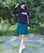 【WOMEN】【吸水速乾/UVカット】スポーティ モックネックシャツ