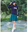 【WOMEN】【吸水速乾/UVカット】スポーティ モックネックシャツ