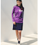 【WOMEN】【吸水速乾/UVカット】スポーティ モックネックシャツ