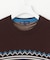 【MEN】【ウォッシャブル】フェアアイル柄ニット