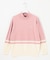 【WOMEN/EC限定】カラーブロック モックニット
