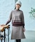 【WOMEN/EC限定】カラーブロック モックニット