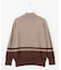 【WOMEN/EC限定】カラーブロック モックニット