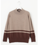 【WOMEN/EC限定】カラーブロック モックニット