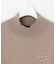 【WOMEN/EC限定】カラーブロック モックニット
