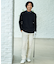 【MEN/EC限定】【吸水速乾/UVケア】リブ襟 モックネックシャツ
