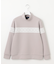 【WOMEN/EC限定】レース柄 モックネック トレーナー