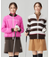 【WOMEN】リバーシブルニットブルゾン