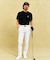 【MEN】【接触冷感/UVケア】ウエストにジャストフィット ウエストムーブ パンツ 選べる5色展開