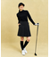 【WOMEN】【吸水速乾/UVカット】型崩れしにくいエッセンシャルリブインナー