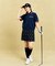 【WOMEN】【吸水速乾/UVケア】トレンド感のあるゆったりシルエットが新鮮！4色から選べるゴルフポロシャツ
