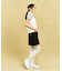 【WOMEN】【吸水速乾/UVカット】街着としても人気！体のラインを拾わない素材感で一枚でも安心◎人気の袖デザイン モックネック