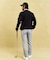 【MEN】【撥水/防風/ストレッチ】シワになりにくい大きめポケット付きエアリージャージープルオーバー