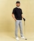 【MEN】【撥水/防風/ストレッチ】シワになりにくい大きめポケット付きエアリージャージープルオーバー