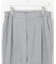 【MEN】ウールライクで上品　ワンタックテーパードパンツ　動きやすさもしっかり確保