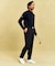 【MEN】ウールライクで上品　ワンタックテーパードパンツ　動きやすさもしっかり確保
