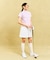 【辻梨恵プロ着用】【WOMEN】フェアウェイに映えるビッグロゴ モックネック
