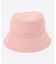 【WOMEN】無地×総柄2WAYリバーシブルバケットハット