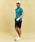 【MEN】【吸水速乾/UVカット】ストレッチ性抜群　透けにくさにもこだわったエイトムーブカノコポロシャツ