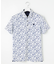 《大人気につき追加生産決定！》【MEN】【吸水速乾/UVカット】リーフ柄 ポロシャツ