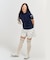 【辻梨恵プロ着用】【UVカット】モックネックシャツ　１枚で着られる万能カットソー