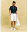 【MEN】【吸水速乾/UVケア】ストレッチ性抜群のハニカムメッシュコンビポロシャツ　メッシュ素材で快適