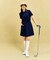 【WOMEN】【吸水速乾/UVカット】1枚で様になる！待望のポロシャツ ワンピース ストレッチ性抜群