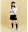 【WOMEN】ウェストドローコードモック 吸水速乾性 UVケア イージーケア