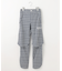 【WOMEN】モノグラム レインパンツ  2WAYストレッチ 透湿防水 防風 撥水 ポケッタブル