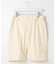 【MEN】トリコットコーデュロイストレッチショートパンツ