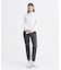 【WOMEN】ストレッチダンボールモックネック 吸水速乾 UVカット