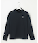 【WOMEN】ストレッチダンボールモックネック 吸水速乾 UVカット