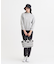 【WOMEN】エンボスロゴダンボールモックネック 吸水速乾 UVカット
