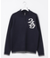 【MEN】ロゴグラフィックもちもちニット
