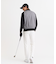 【MEN】リバーシブルニットベスト モノグラム柄