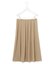 【洗える】 ハイツイストスムース イレギュラーヘムスカート