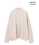 【マガジン掲載・WEB限定カラーあり・新色追加】Soft Wool Cashmere Mix ハイネック ニット（番号CL27）