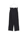 【洗える】Fied ベルト付き ワイドパンツ