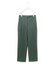【洗える】 ソフトリネン ワイドストレートパンツ