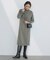 【WEB限定カラーあり】 ソフトカシミヤミックス ハイネックワンピース